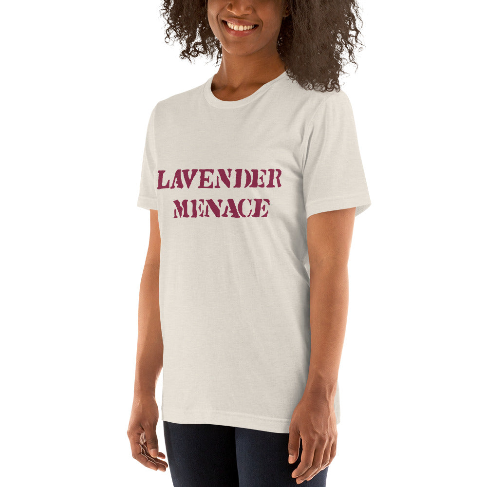 Lavender Menace T-shirt T-shirts The Rainbow Stores