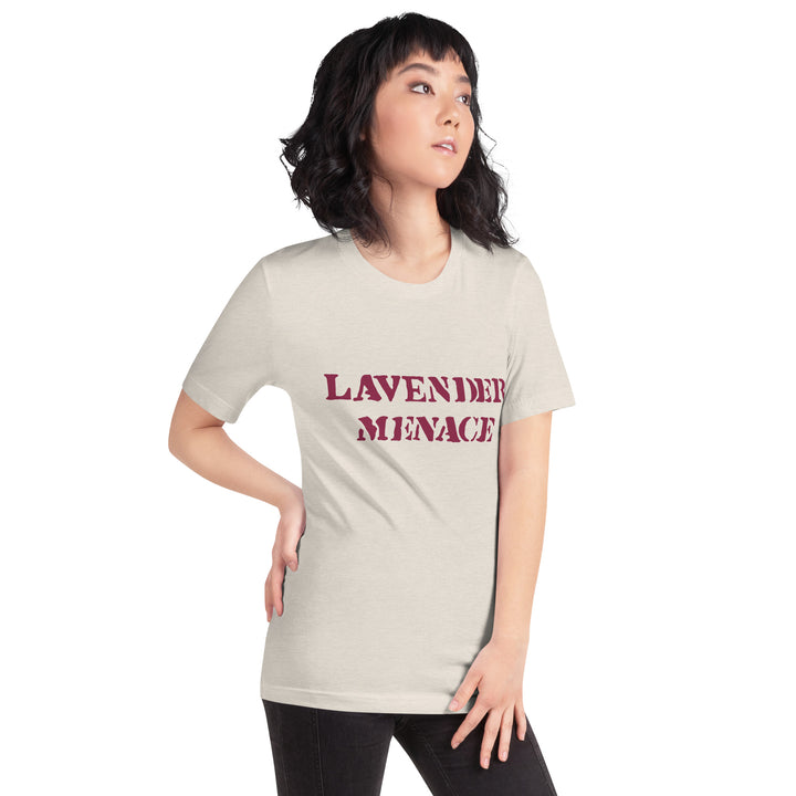 Lavender Menace T-shirt T-shirts The Rainbow Stores