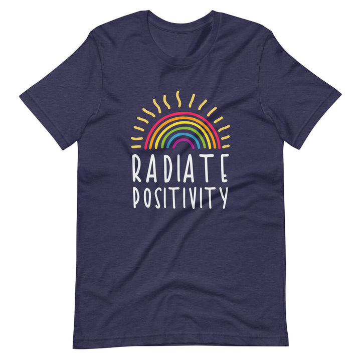 Radiate Positivity T-Shirt T-shirts The Rainbow Stores