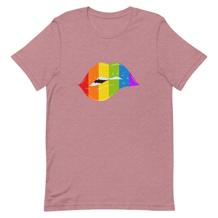 Rainbow Lips Unisex T-Shirt T-shirts The Rainbow Stores