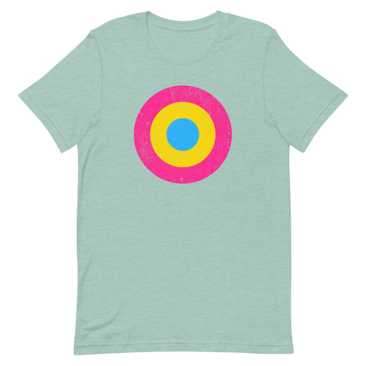 Pansexual Roundel T-Shirt T-shirts The Rainbow Stores