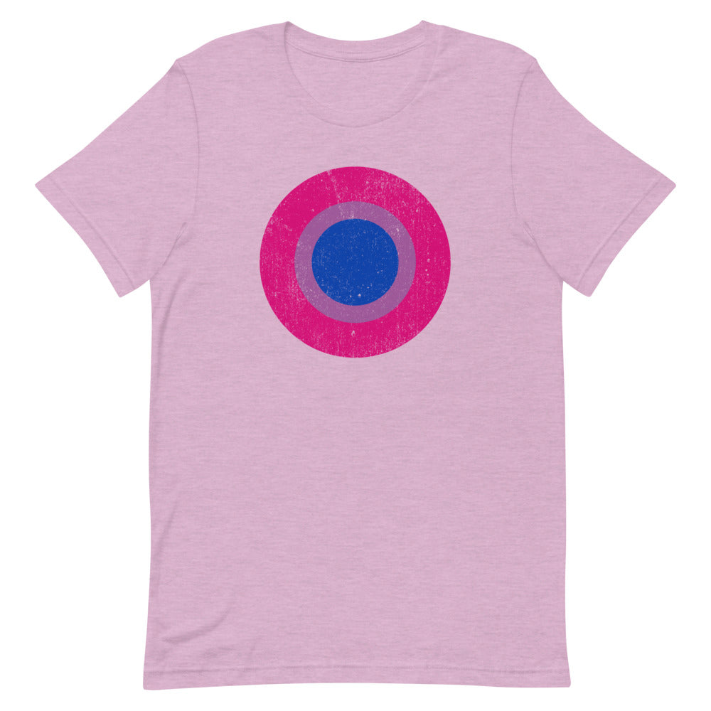 Bisexual Roundel T-Shirt T-shirts The Rainbow Stores