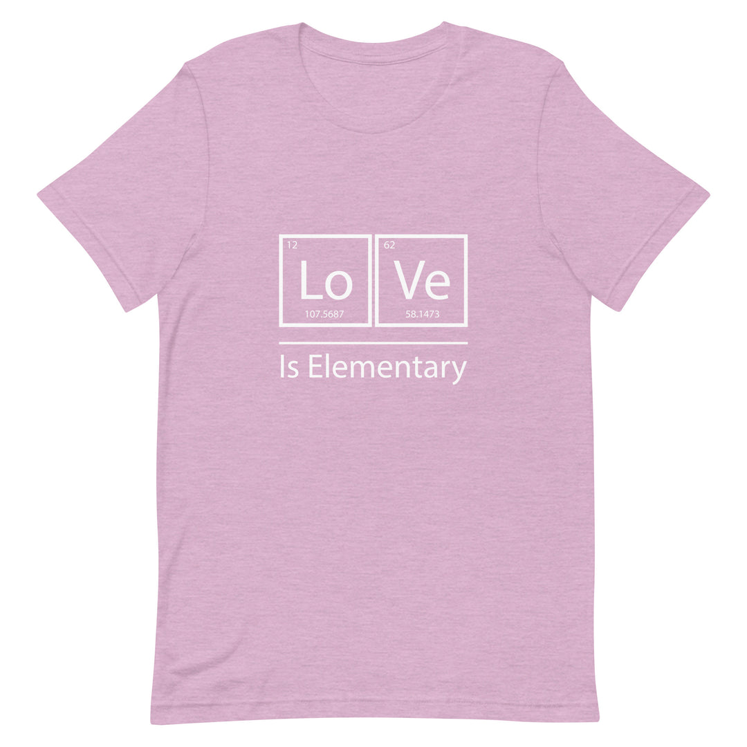 Love Is Elementary T-shirt T-shirts The Rainbow Stores