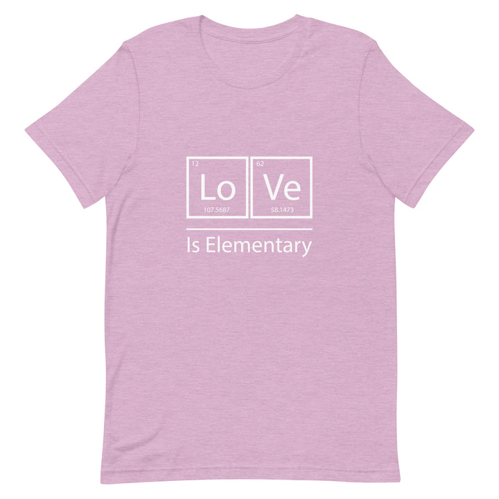 Love Is Elementary T-shirt T-shirts The Rainbow Stores