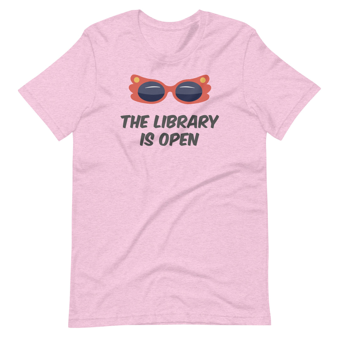 The Library Is Open RuPaul's Drag Race T-shirt T-shirts The Rainbow Stores