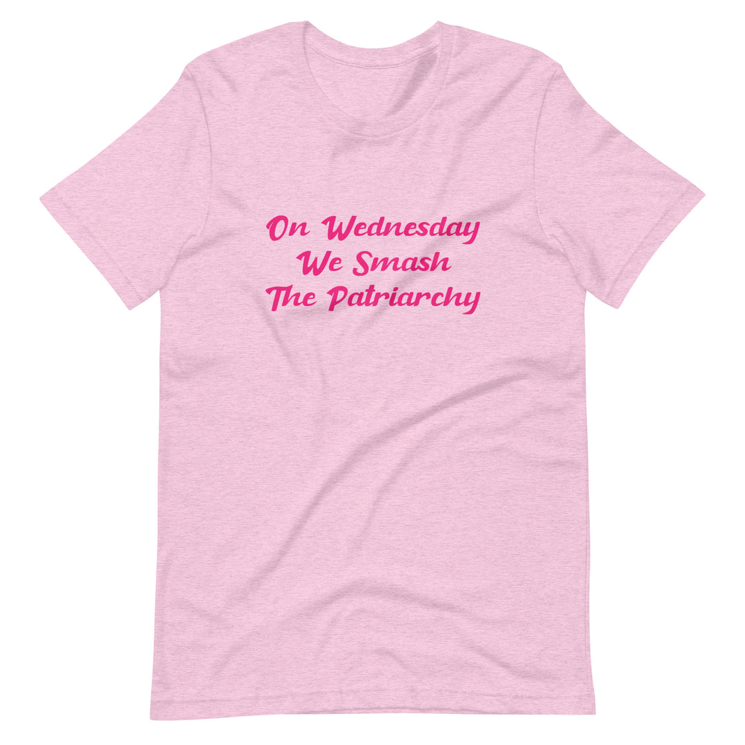 On Wednesday We Smash The Patriarchy T-Shirt T-shirts The Rainbow Stores