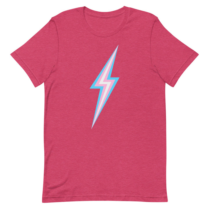 Trans Lightning T-Shirt T-shirts The Rainbow Stores