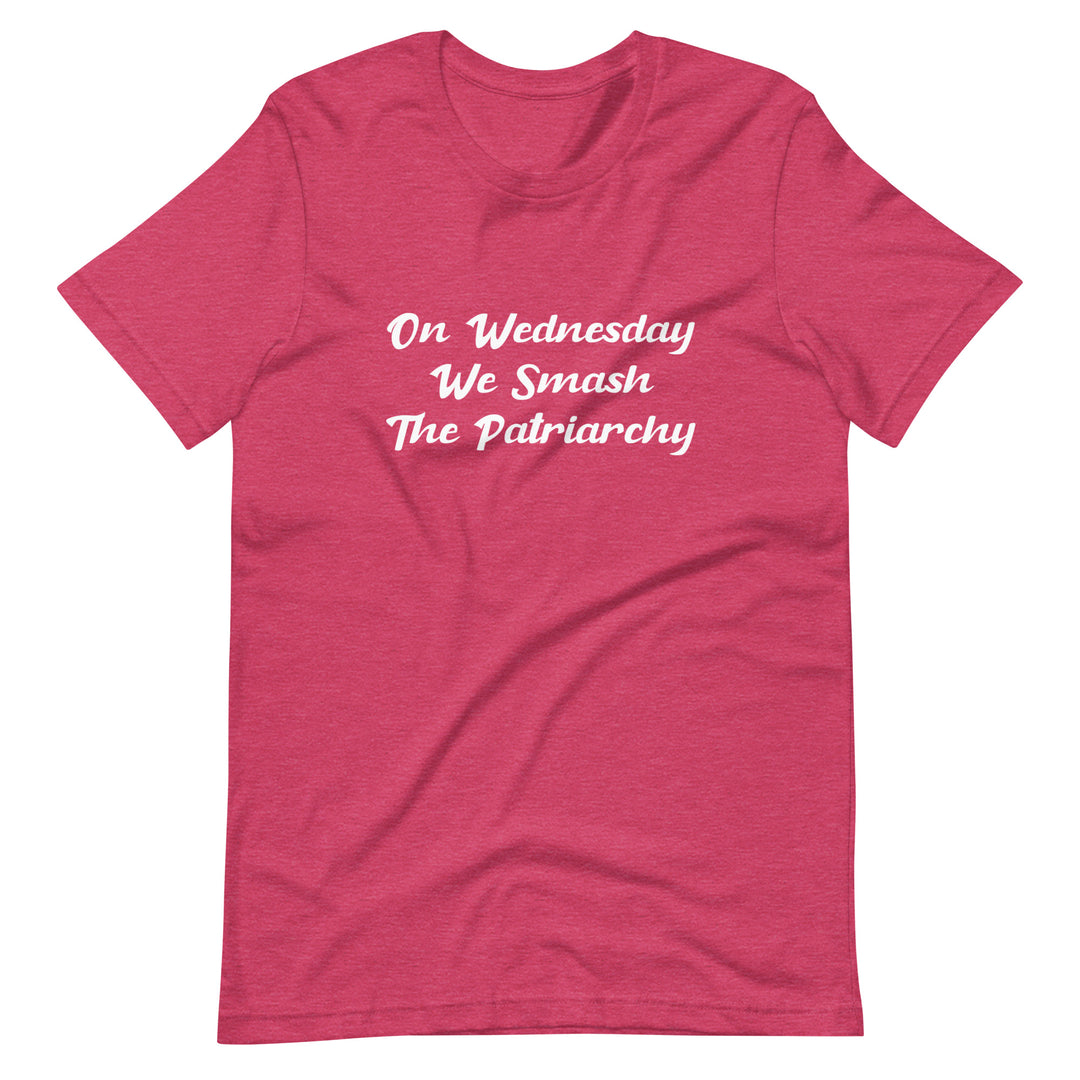 On Wednesday We Smash The Patriarchy T-Shirt T-shirts The Rainbow Stores