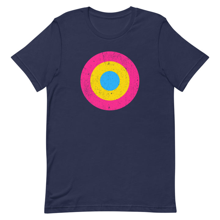 Pansexual Roundel T-Shirt T-shirts The Rainbow Stores