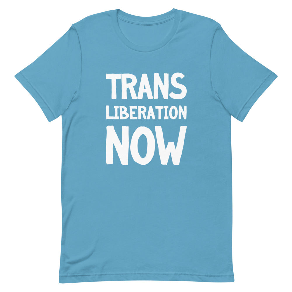 Trans Liberation Now T-Shirt T-shirts The Rainbow Stores