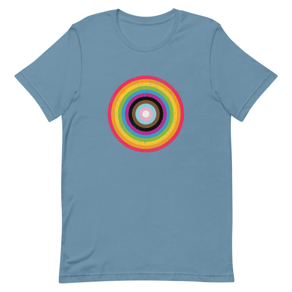 Progressive Rainbow Roundel T-Shirt T-shirts The Rainbow Stores