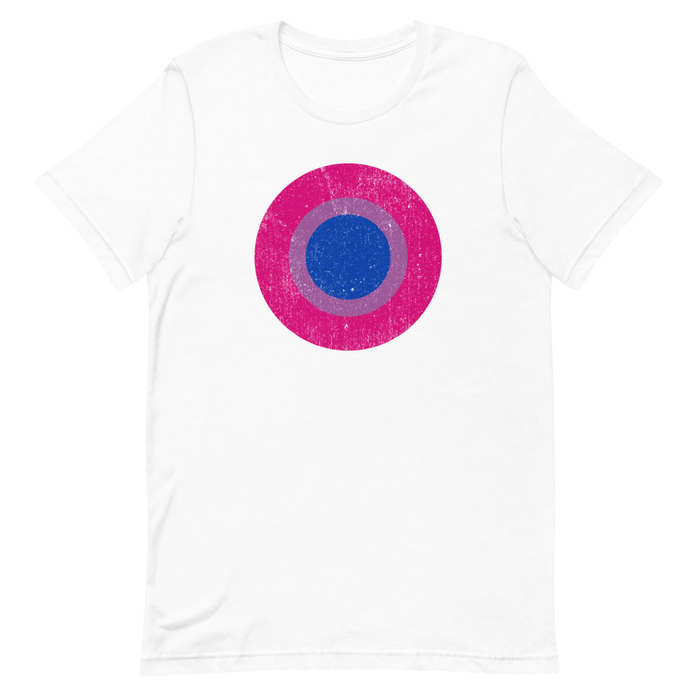 Bisexual Roundel T-Shirt T-shirts The Rainbow Stores