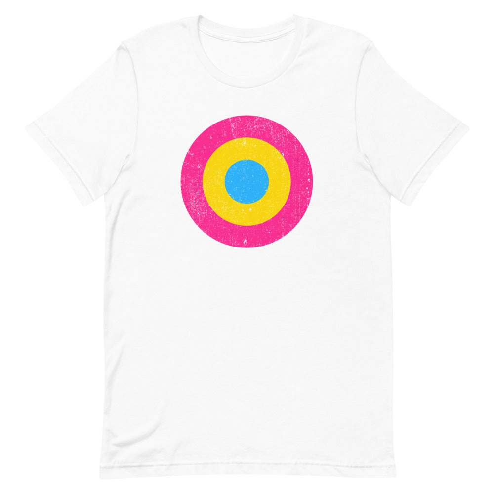 Pansexual Roundel T-Shirt T-shirts The Rainbow Stores