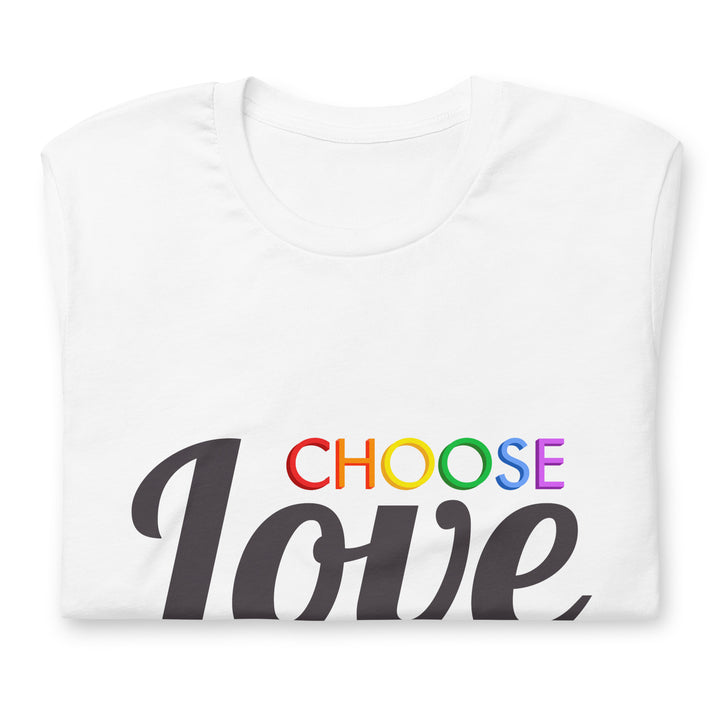 Shadow Choose Love T-Shirt T-shirts The Rainbow Stores