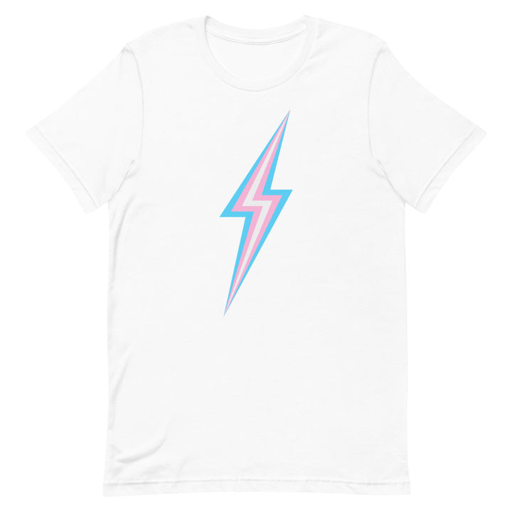 Trans Lightning T-Shirt T-shirts The Rainbow Stores