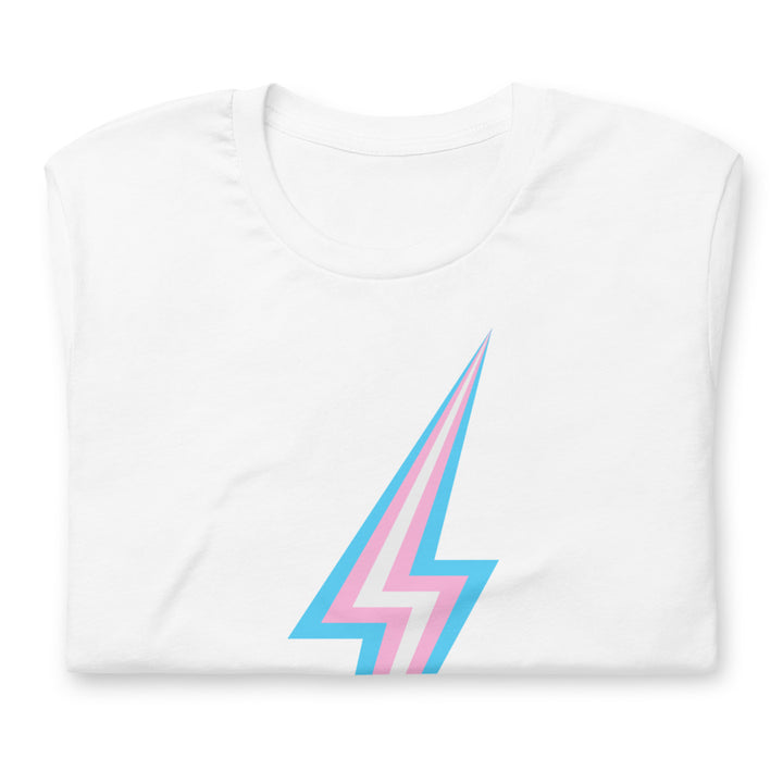 Trans Lightning T-Shirt T-shirts The Rainbow Stores