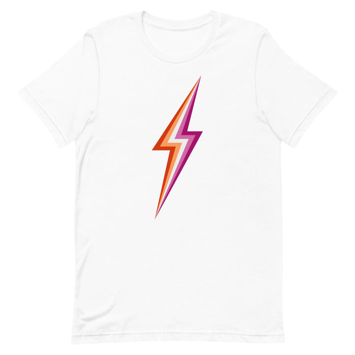 Lesbian Lightning T-Shirt T-shirts The Rainbow Stores