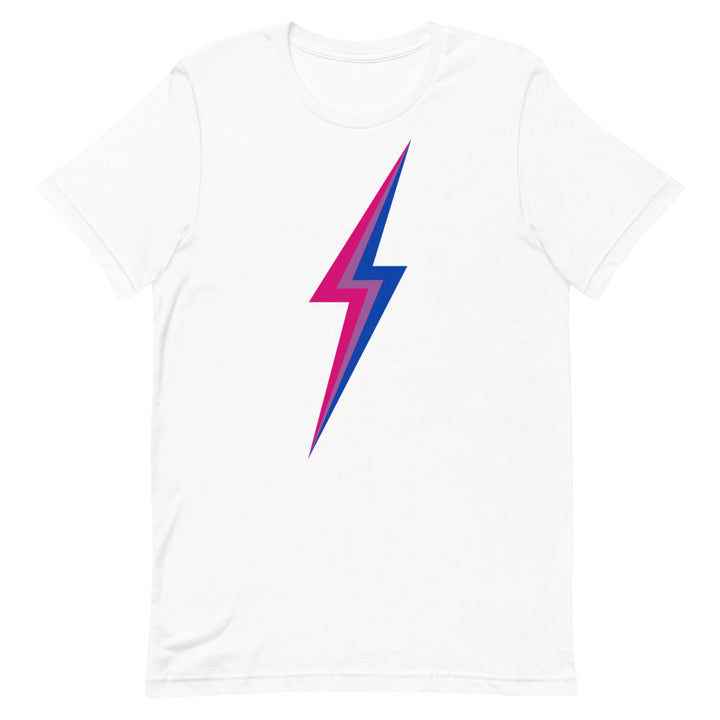 Bisexual Lightning T-Shirt T-shirts The Rainbow Stores