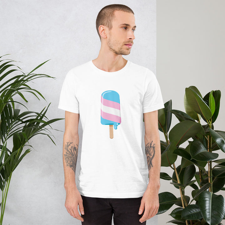 Trans Ice Lolly T-shirt T-shirts The Rainbow Stores