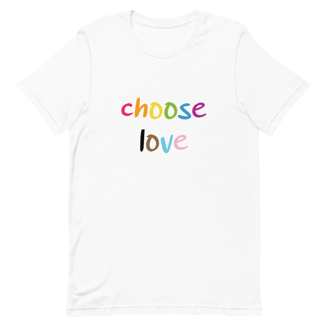 We Choose Love T-Shirt T-shirts The Rainbow Stores