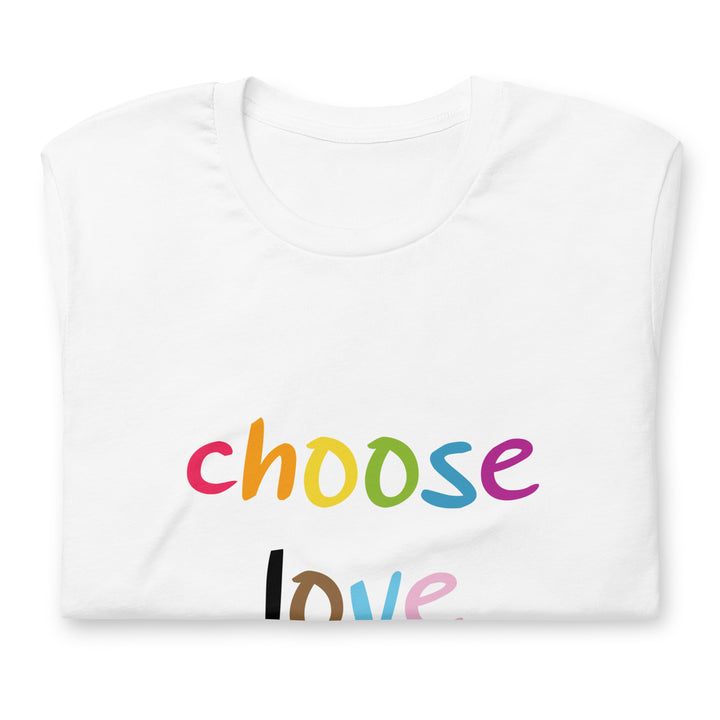 We Choose Love T-Shirt T-shirts The Rainbow Stores