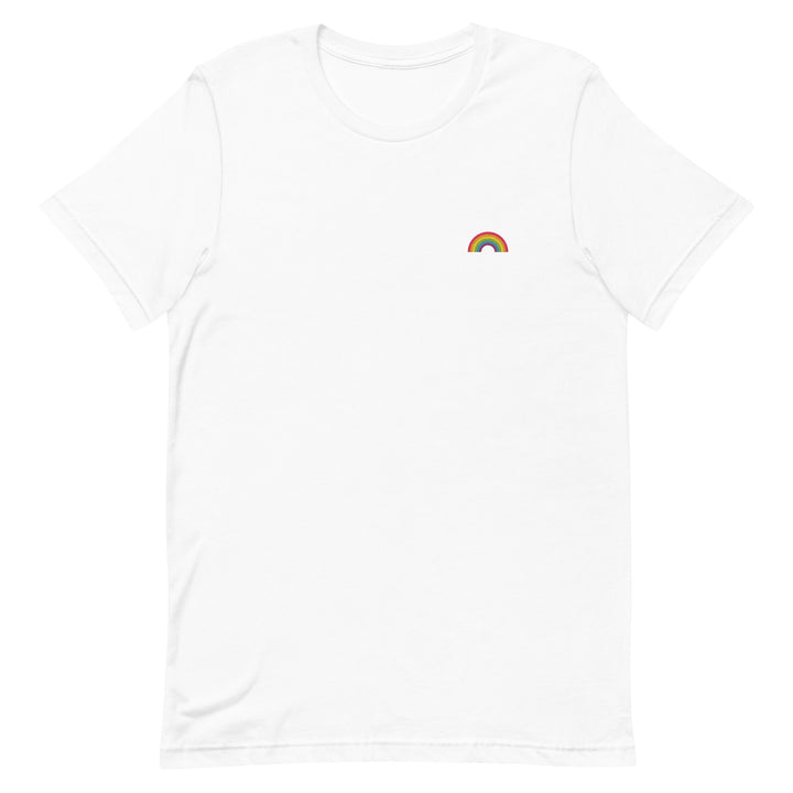 Embroidered Rainbow T-Shirt T-shirts The Rainbow Stores