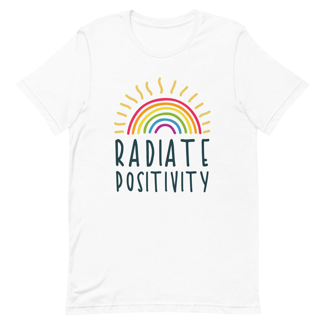 Radiate Positivity T-Shirt T-shirts The Rainbow Stores