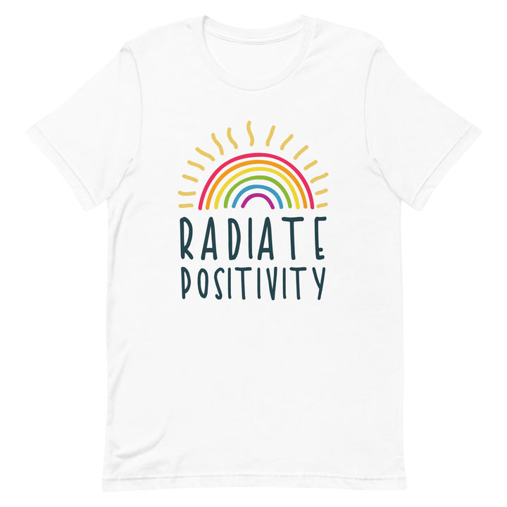 Radiate Positivity T-Shirt T-shirts The Rainbow Stores