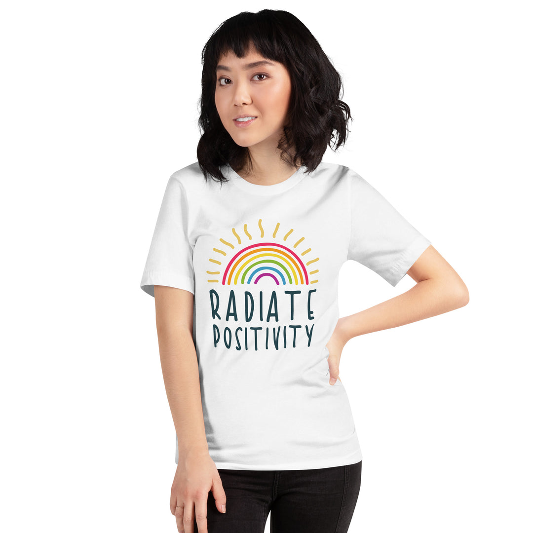 Radiate Positivity T-Shirt T-shirts The Rainbow Stores