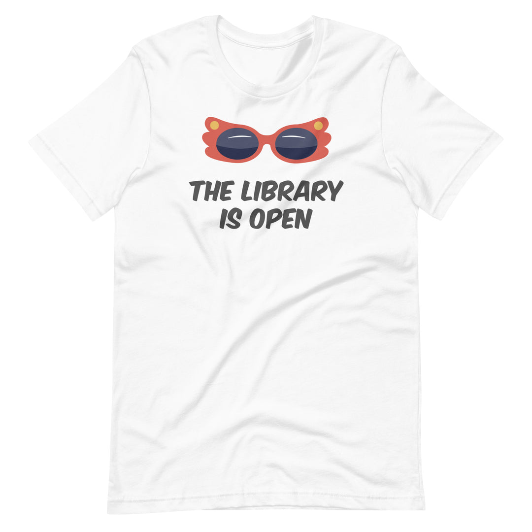 The Library Is Open RuPaul's Drag Race T-shirt T-shirts The Rainbow Stores