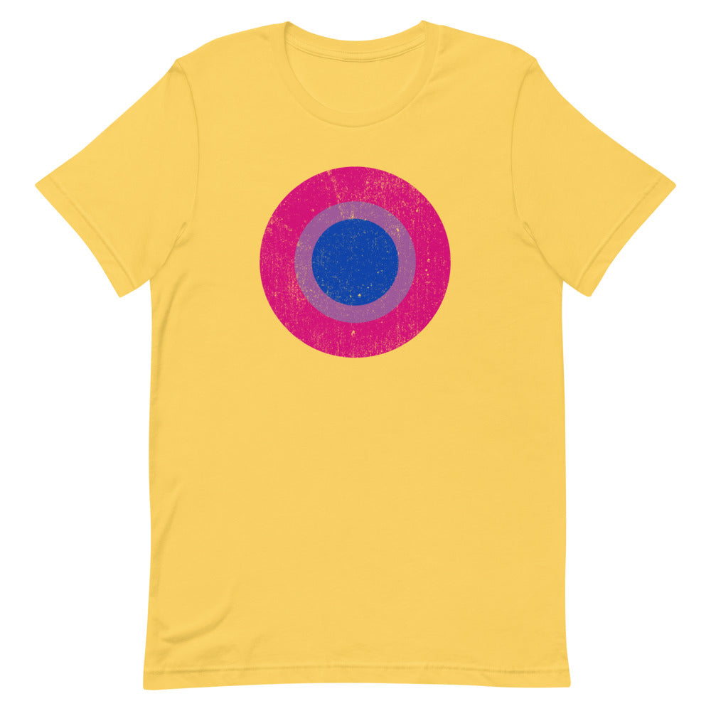 Bisexual Roundel T-Shirt T-shirts The Rainbow Stores