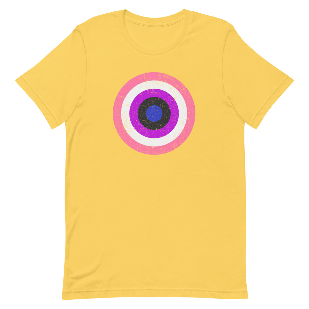 Gender Fluid Roundel T-Shirt T-shirts The Rainbow Stores