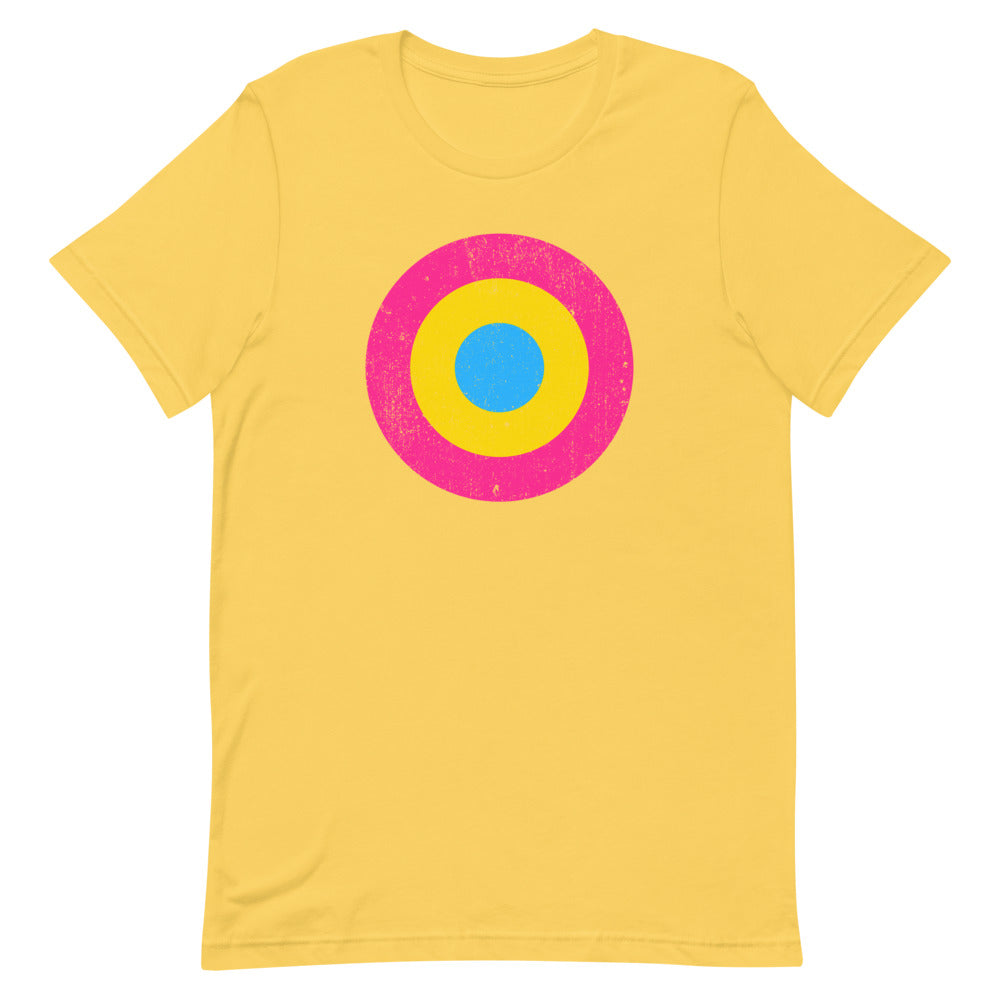 Pansexual Roundel T-Shirt T-shirts The Rainbow Stores