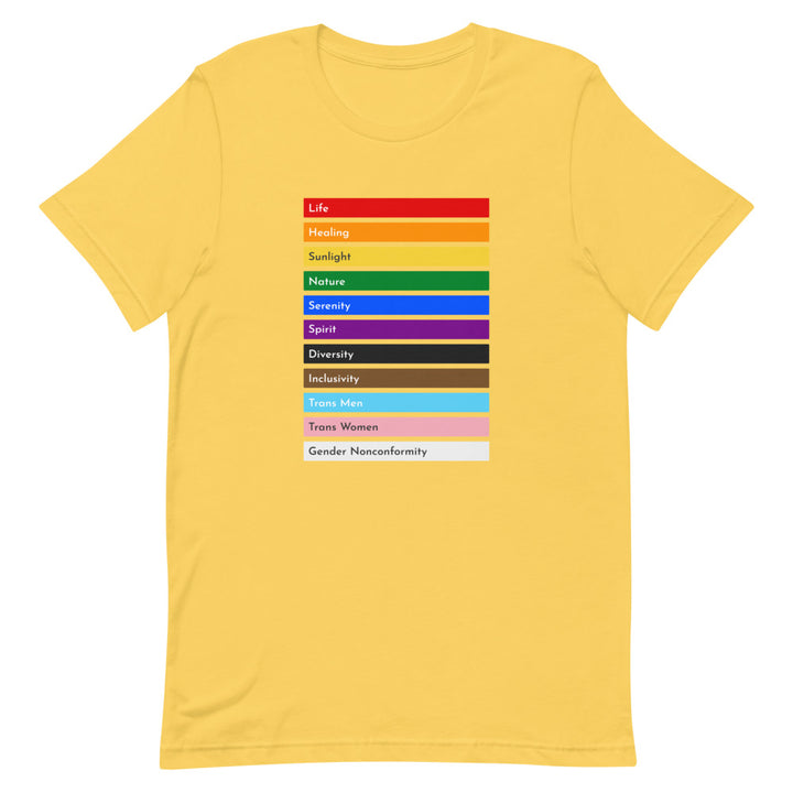 The Meaning Of Pride T-shirt T-shirts The Rainbow Stores