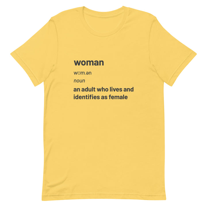 Trans Inclusive Definition Of A Woman T-shirt T-shirts The Rainbow Stores