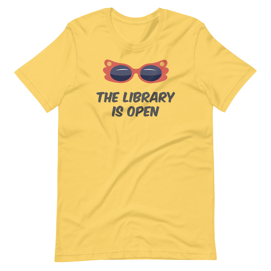 The Library Is Open RuPaul's Drag Race T-shirt T-shirts The Rainbow Stores