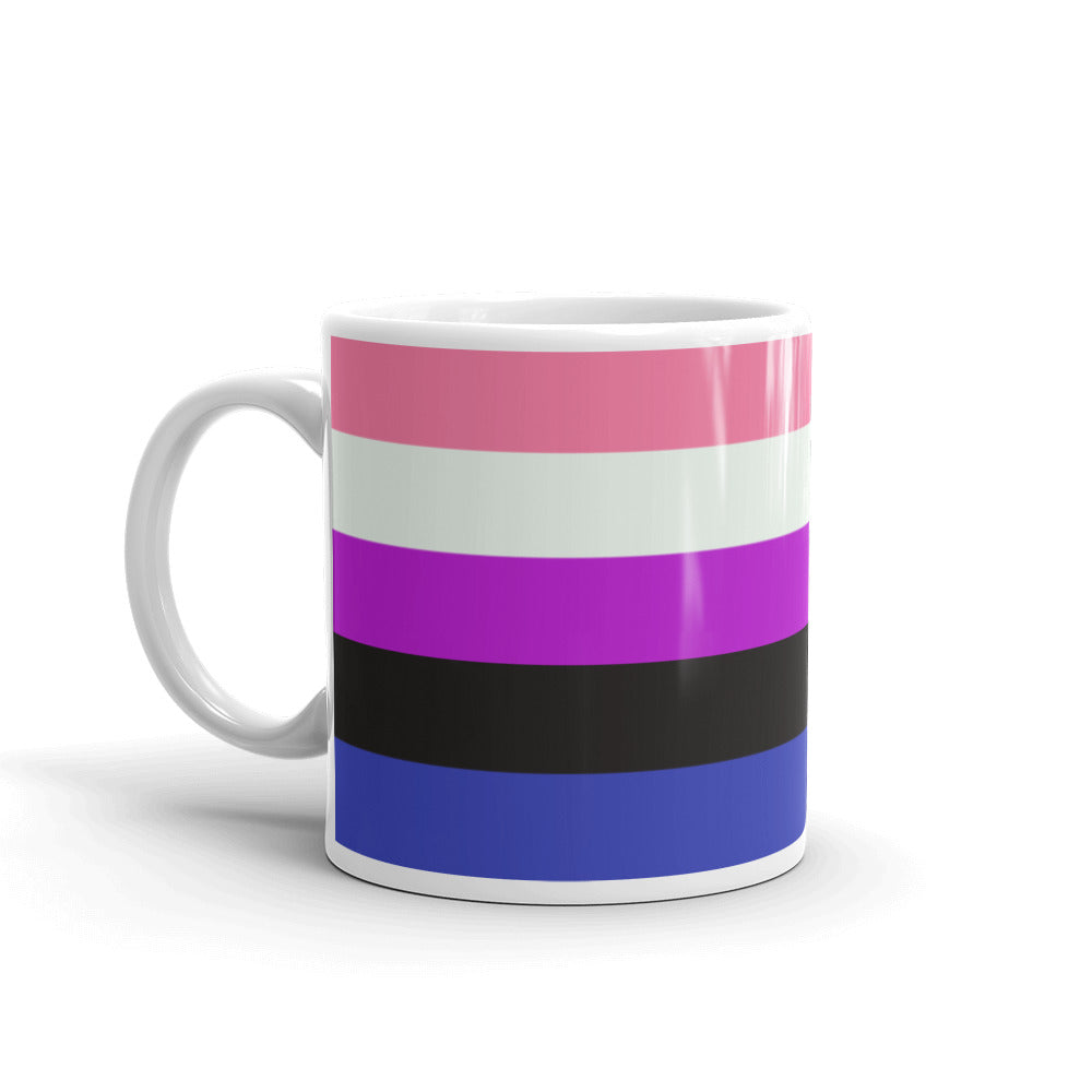 Gender Fluid Flag Mug Mugs The Rainbow Stores