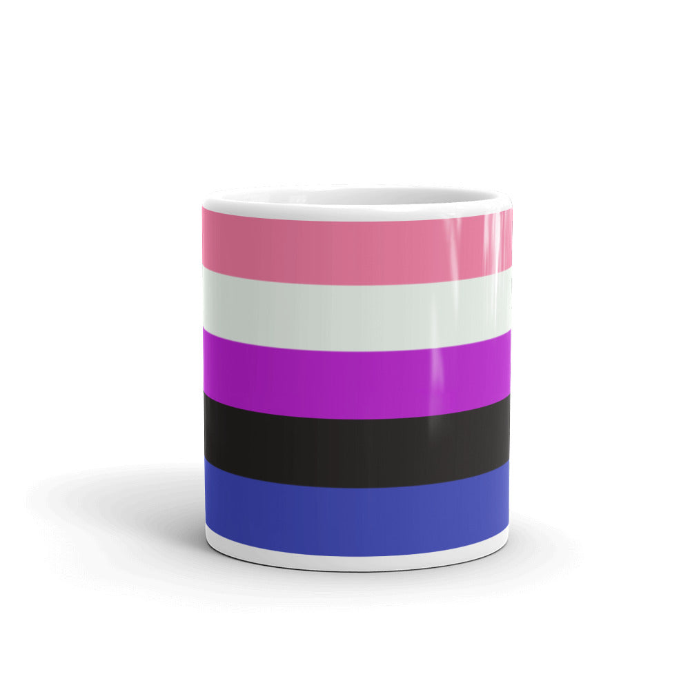 Gender Fluid Flag Mug Mugs The Rainbow Stores