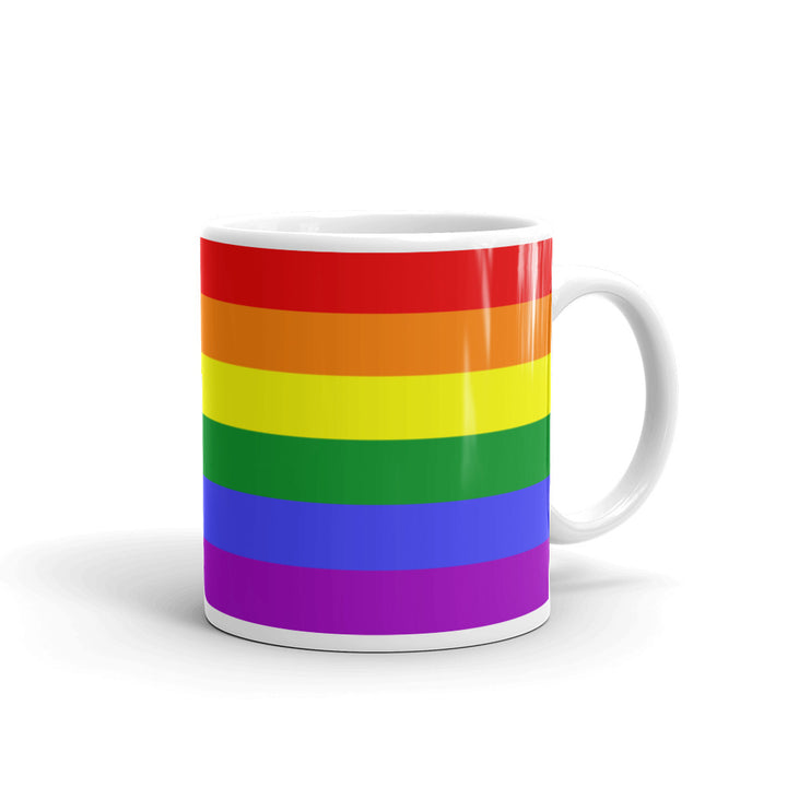 Rainbow Pride Flag Mug Mugs The Rainbow Stores