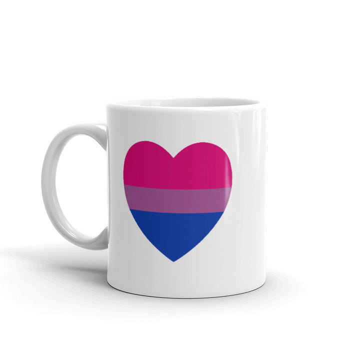 Bisexual Flag Heart Mug Mugs The Rainbow Stores