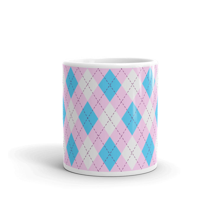 Trans Tartan Mug Mugs The Rainbow Stores