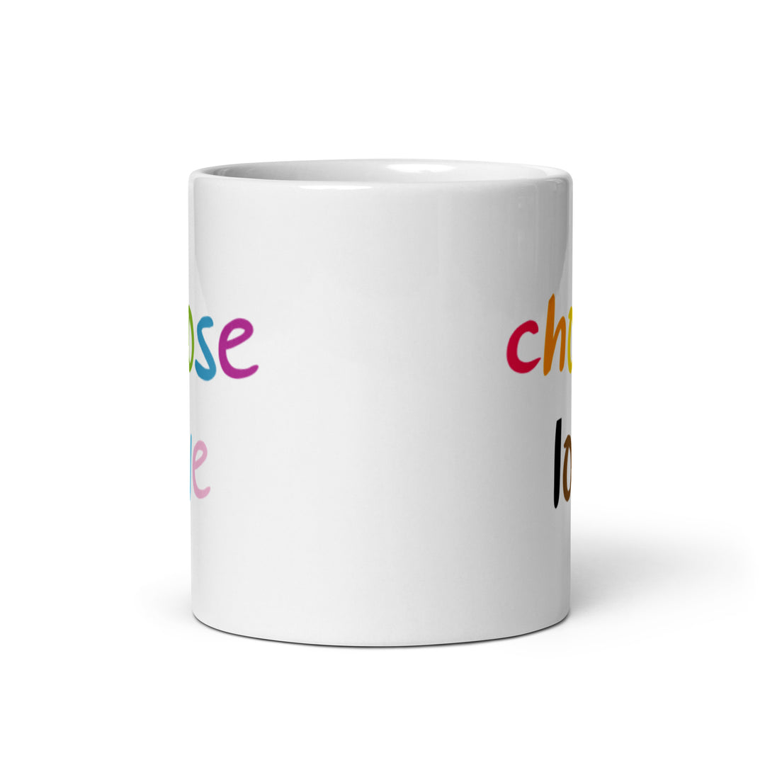 We Choose Love Mug Mugs The Rainbow Stores