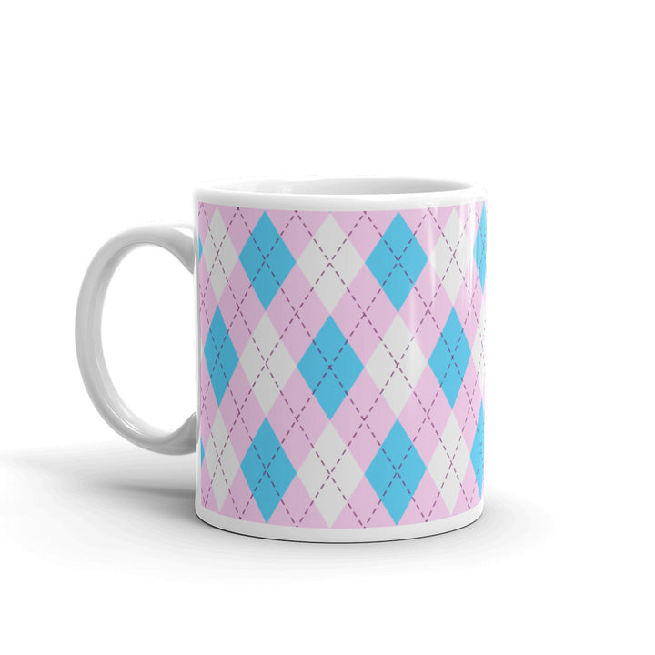 Trans Tartan Mug Mugs The Rainbow Stores