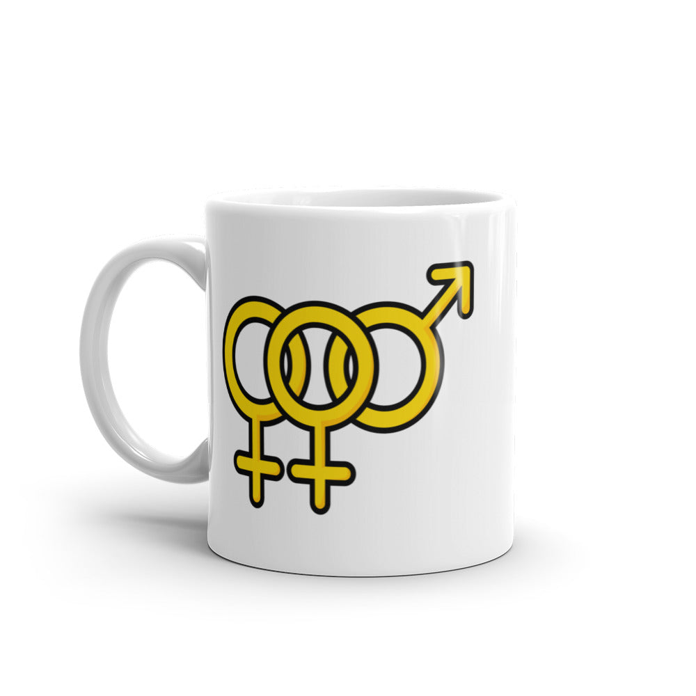 Bisexual Woman Symbol Mug Mugs The Rainbow Stores