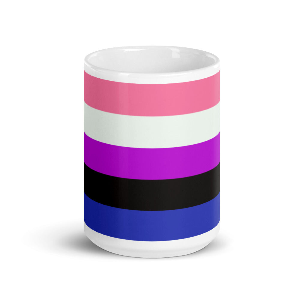 Gender Fluid Flag Mug Mugs The Rainbow Stores