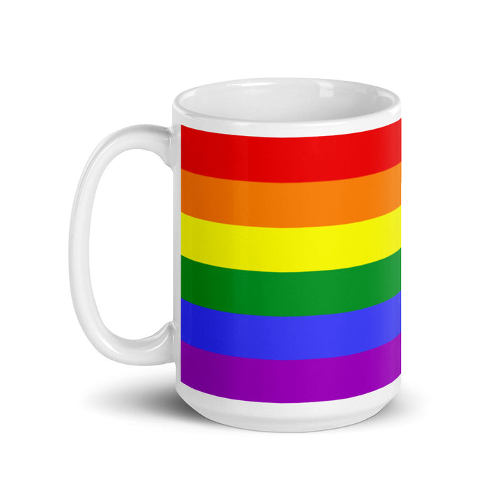 Rainbow Pride Flag Mug Mugs The Rainbow Stores