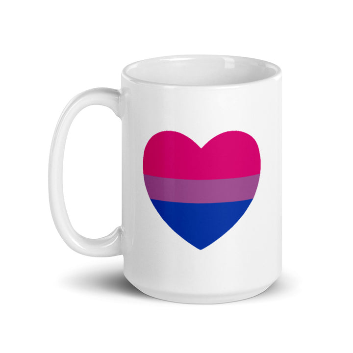 Bisexual Flag Heart Mug Mugs The Rainbow Stores