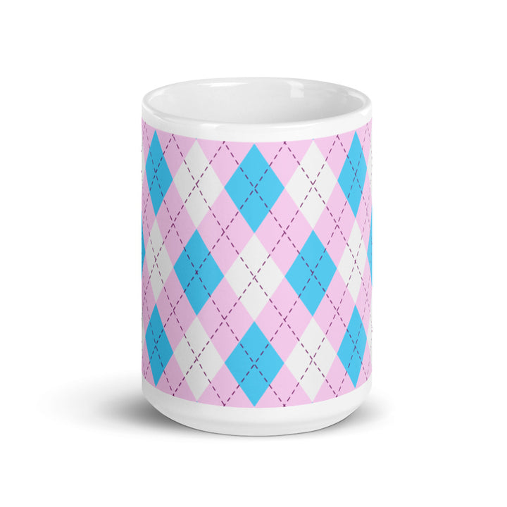 Trans Tartan Mug Mugs The Rainbow Stores