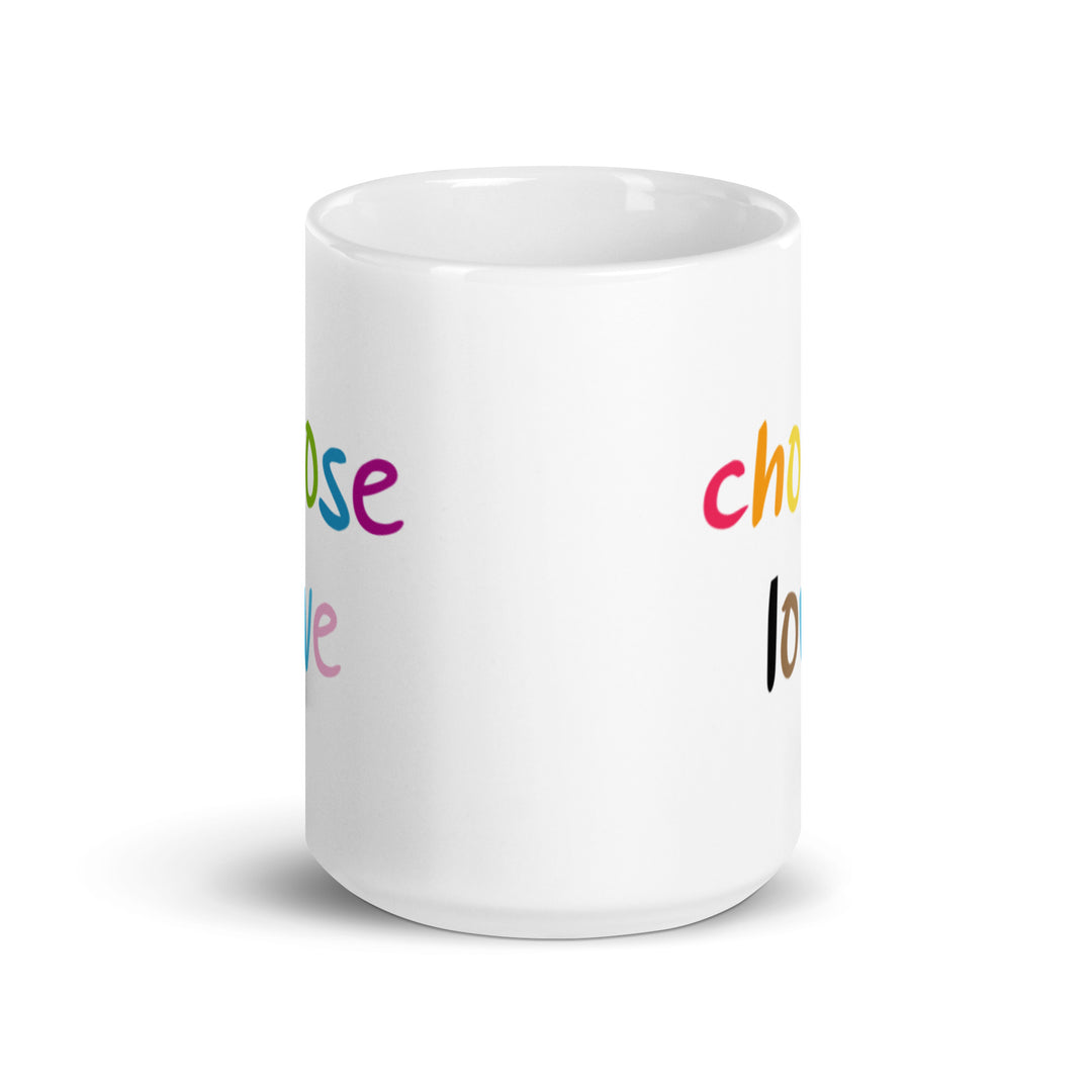 We Choose Love Mug Mugs The Rainbow Stores