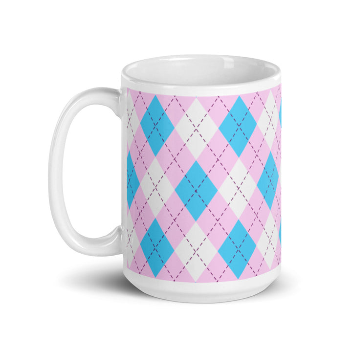 Trans Tartan Mug Mugs The Rainbow Stores